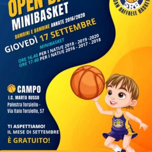 secondo open day minibasket