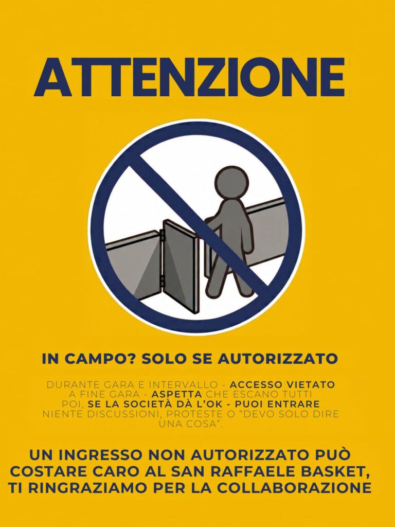 accesso al campo